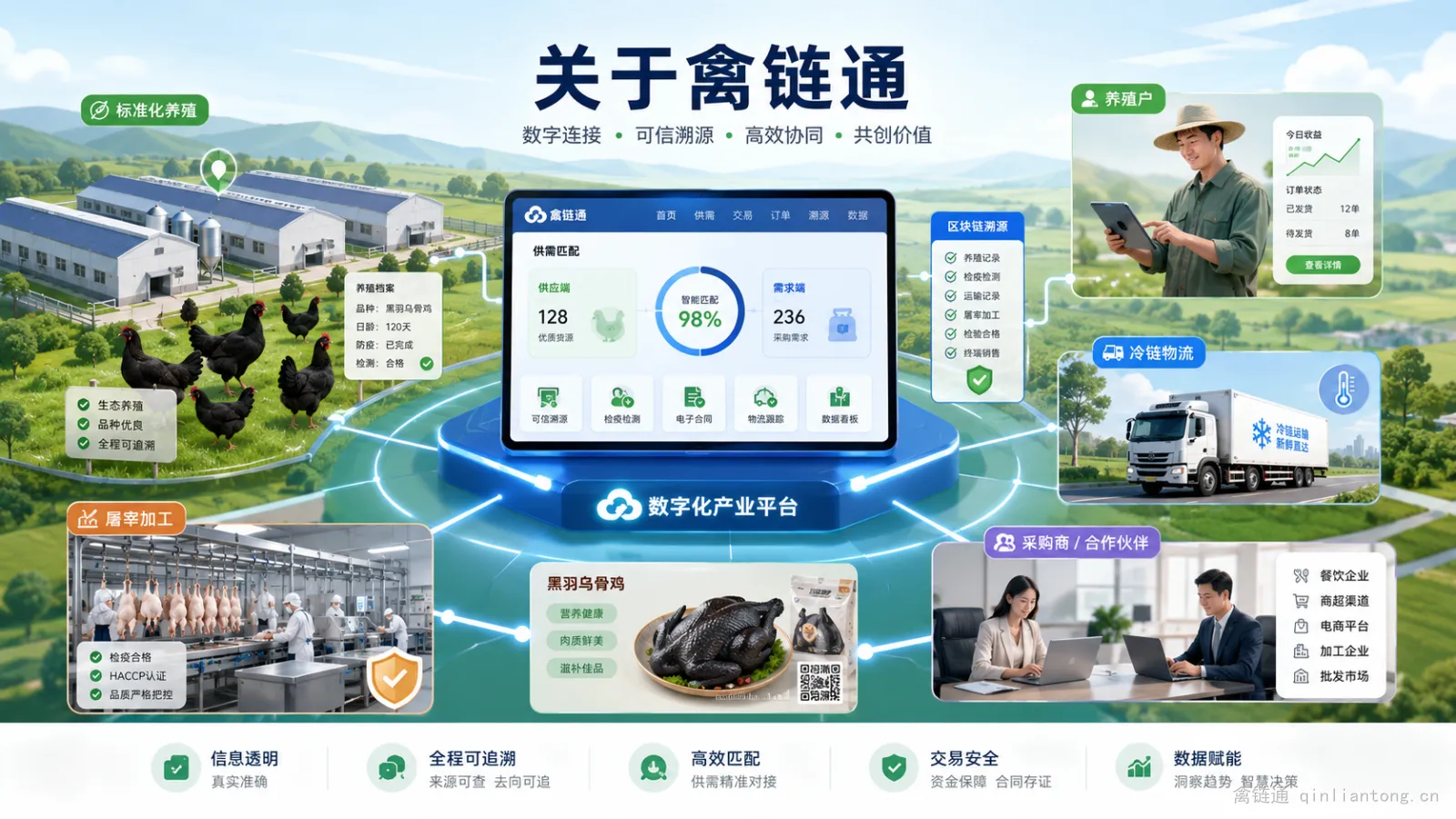 禽链通首页顶部广告